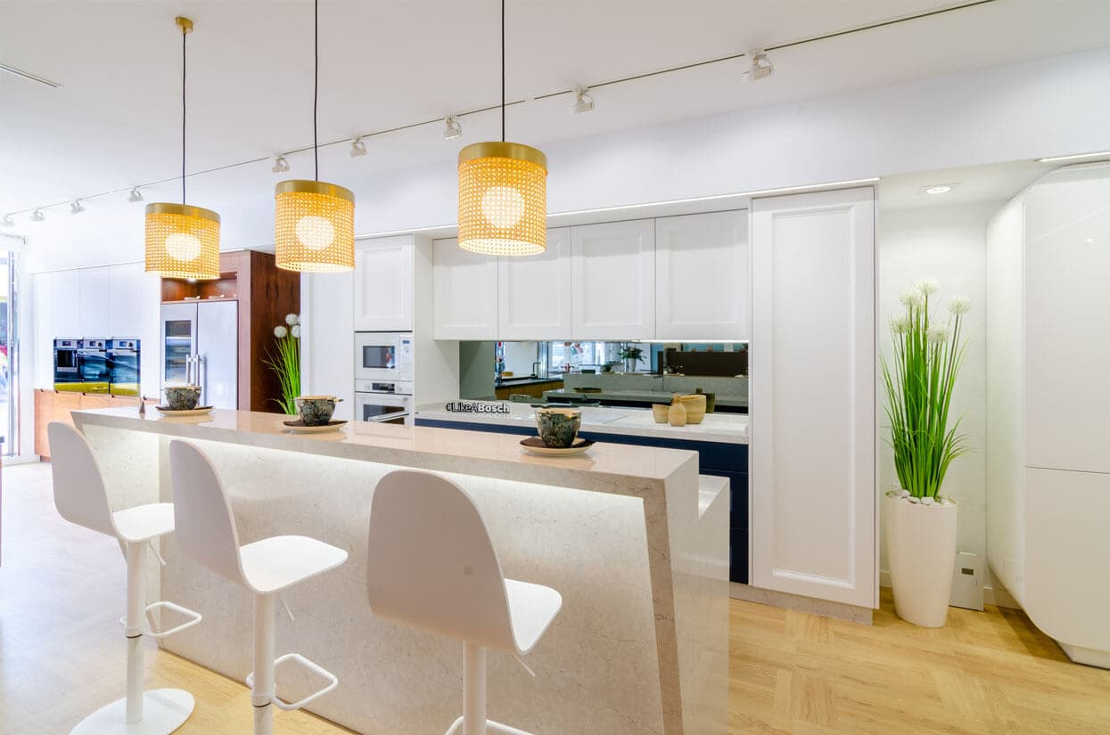 Cocina estilo Cocina Blanco y Azul, foto 4